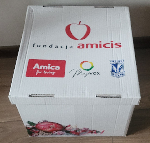 PACZKI OD FUNDACJI AMICIS  WRONKI